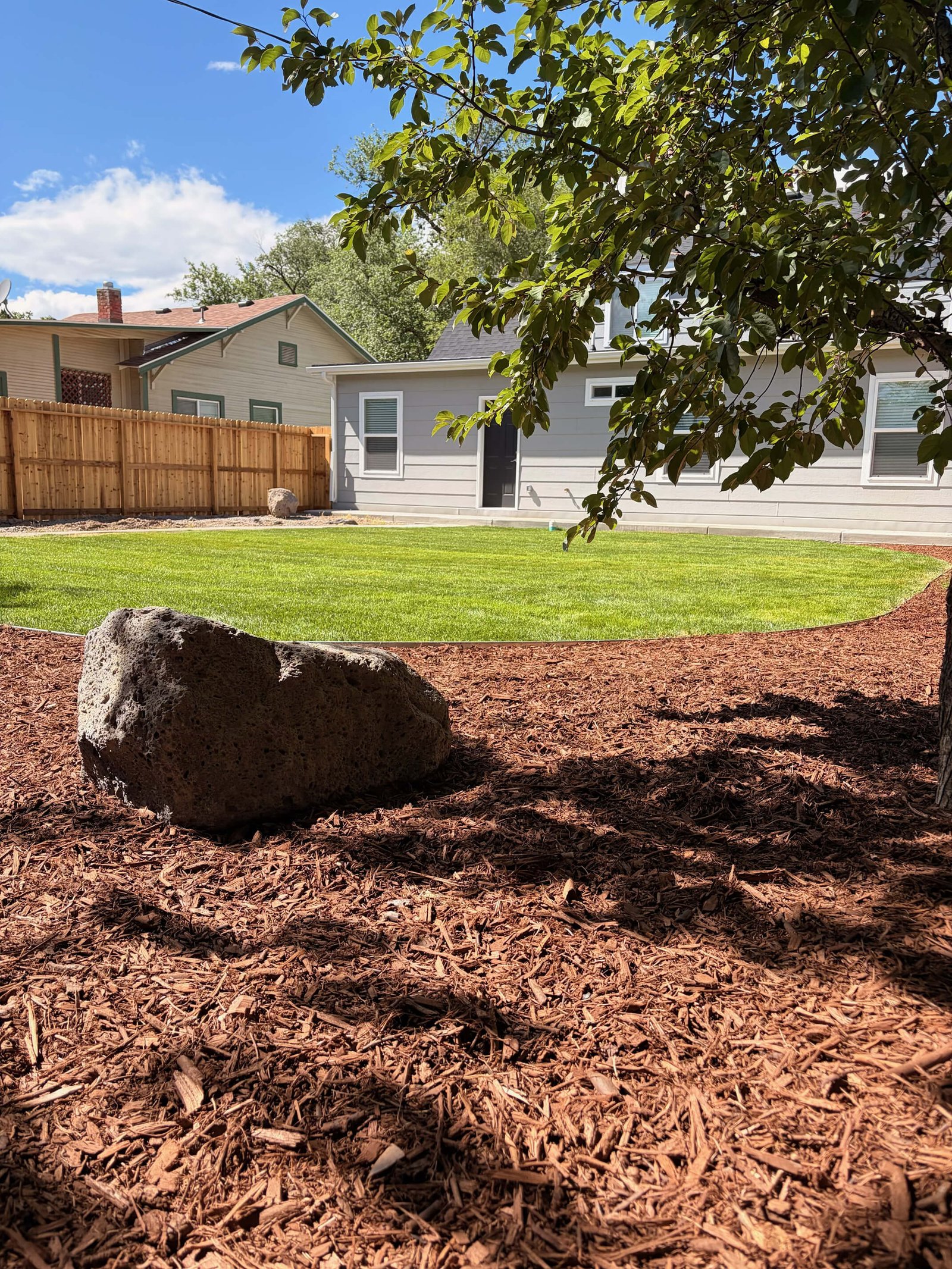 Recent sprinkler system installation by Outpour Irrigation