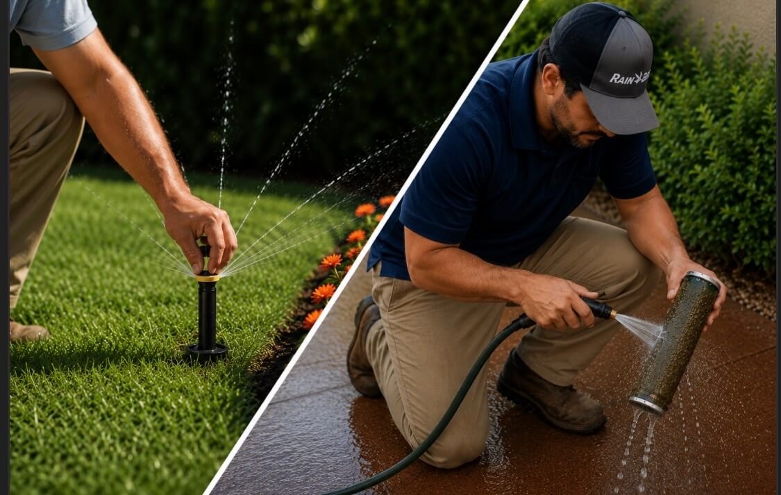 Sprinkler maintenance service by Outpour Irrigation